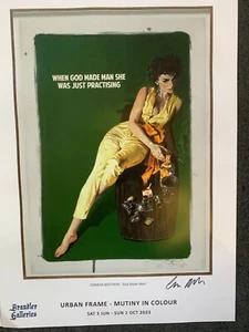 Connor Brothers - LImited EDition (200) Signed Poster from MUSEUMS Show  COA - Picture 1 of 1