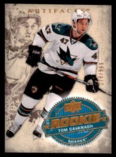 2008-09 Upper Deck Artifacts  #244 Tom Cavanagh San Jose Sharks RC 276/999