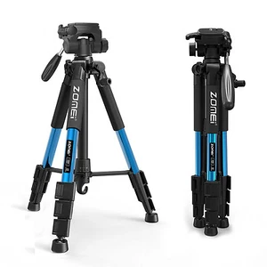 ZOMEI Pro Mini treppiede portatile da tavolo per fotocamera DSLR da viaggio con borsa da trasporto US - Foto 1 di 9