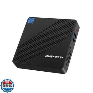 KODLIX Mini PC Celeron N4020(up to 2.8GHz), DDR4 4GB/64GB eMMC Mini PC Fanles - Picture 1 of 5