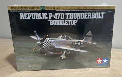 Tamiya 1/72 Republic P-47D T-Bolt Bubbletop 60770 FACTORY SEALED. J  - Image 1 of 4
