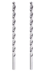 Brocas largas de extensión de avión HSS de 5/8" x 12 pulgadas perforación de orificio profundo - 2 piezas - Imagen 1 de 9