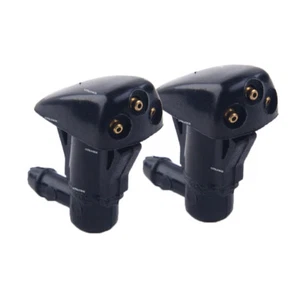 Pair Front Windshield Wiper Washer Spray Nozzle Fit Hyundai Tucson Kia Sportage - Imagen 1 de 5