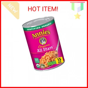 Annie's Organic All Stars, Canned Pasta in Tomato & Cheese Sauce, 15 oz. - Picture 1 of 2