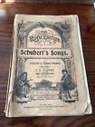 Schuberts Songs The Royal Edition Volume One English & German Words
