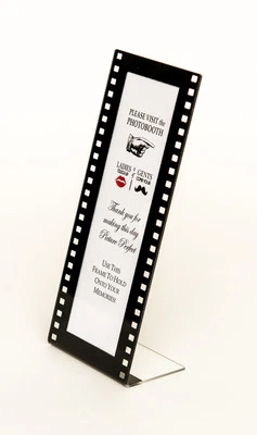 Photo Booth Frames for Photo Booth Strips, 2x6, L style, 100 Acrylic Hollywood - Image 1 of 4