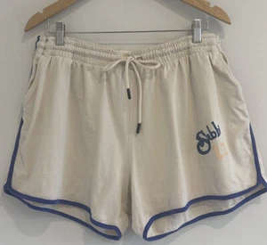 Sabbi Shorts XL Cream Dream Big Brenda Drawstring Casual Sport - Picture 1 of 9