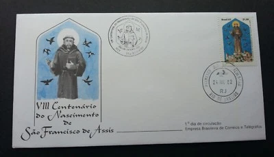 Brazil VIII Century Born 1982 Bird (stamp FDC) - Image 1 of 4
