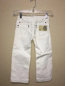 DIESEL Industry BUSKY K Kids Jeans WHITE Denim Pants SZ 4Y NEW - Picture 1 of 8