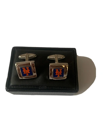 New York Mets Cufflinks MLB Baseball Cover