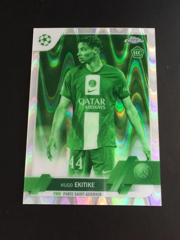 2022-23 Topps Chrome UEFA Club Competitions Hugo Ekitike #125 for