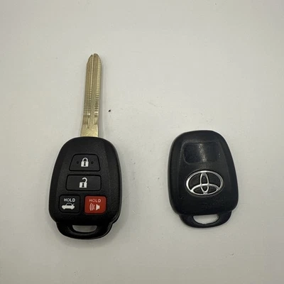 OEM 2014-2019 TOYOTA COROLLA KEYLESS REMOTE KEY FOB TRANSMITTER HYQ12BDM H CHIP - Image 1 of 4