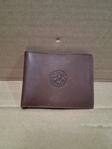 Vintage Marlboro Country Store braune Herren-Geldbörse aus Leder mit Doppelfaltung - Bild 1 von 5