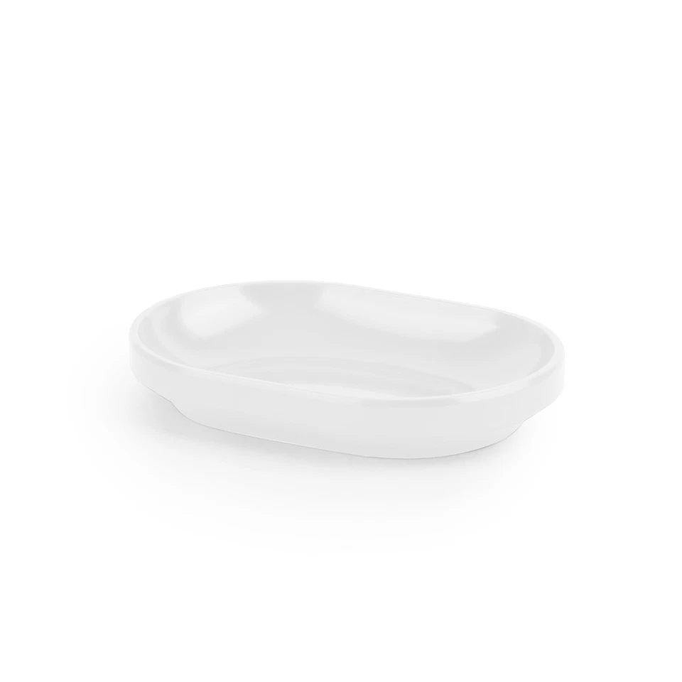 Umbra 023837 White Step 5 3/4"W Plastic Soap Dish - Image 1 of 1