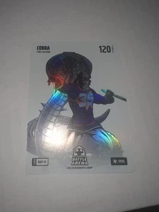 Bo Jackson Battle Arena Cobra Blizzard Battlefoil BLBF-55 Kevin Durant Steel - Picture 1 of 2