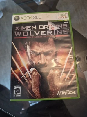 Solo Estuche y Manual - X-Men Origins Wolverine Edición Sin Jaula Xbox 360 (Sin Juego) Foto 1 de 4