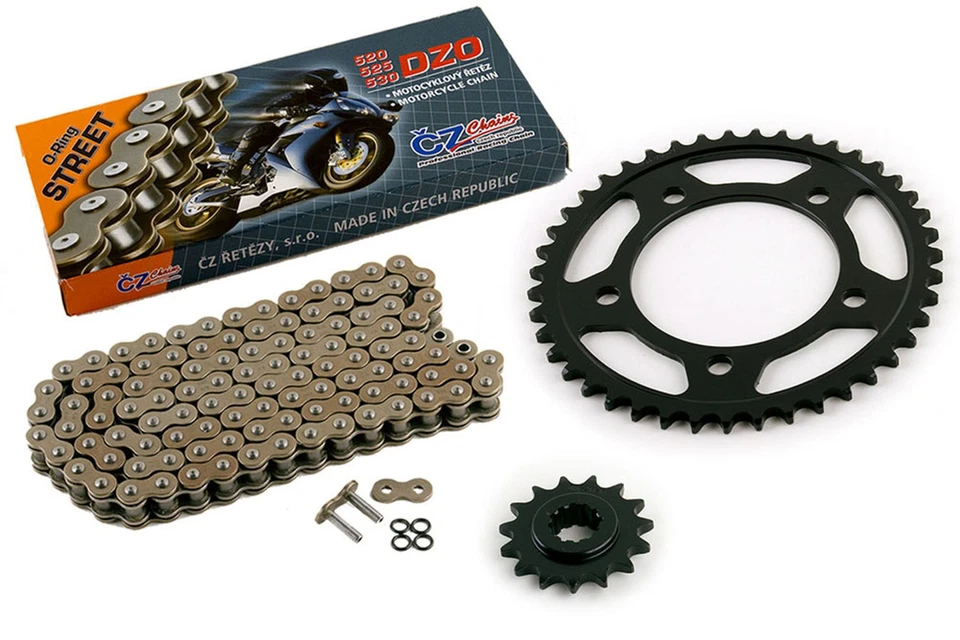 1997-1998 Honda CBR600F3 CZ DZO O-Ring Chain and Sprocket Kit 15/43 110L - Image 1 of 1
