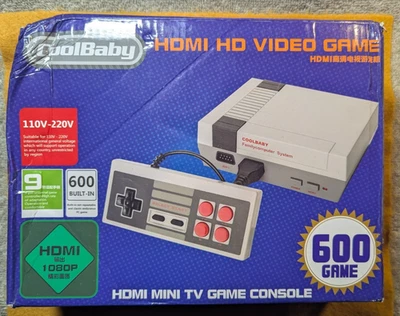 Coolbaby Console Videogioco Retrò 2 Controller 500 Giochi HD HDMI - Immagine 1 di 4