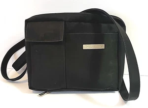 Baggallini schwarz klein Crossbody RFID Reise Organizer Taschen wandelbar - Bild 1 von 15