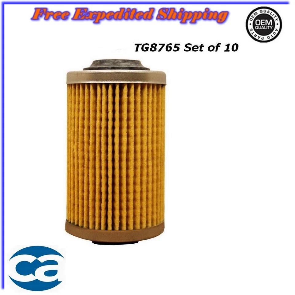  Juego de 10 filtros de aceite para: 99/06 Cadillac, Oldsmobile, Saab 2,8 L 3,5 L 3,6 L Foto 1 de 1