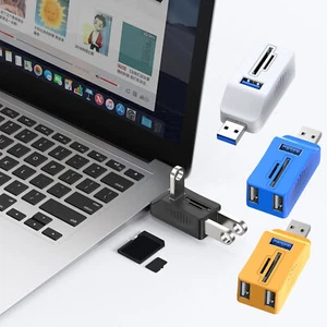 Stable Usb Port Connector Hub Expansion Splitter for Connecting Mobile Hard Disk - Zdjęcie 1 z 9