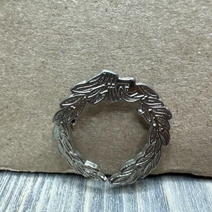 Spilla vintage NS Meyer tono argento gioielli militari 1" - Foto 1 di 3