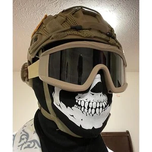 Ghosts Skull Full Face Mask for Cosplay Party Halloween Outdoor Motorcycle Bike - Picture 1 of 24