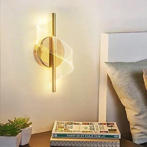 Modern LED Wall Lamps Sconce Wall Lights for Bedroom Living Room Hallway Bedroom - Picture 1 of 25