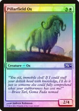 Pillarfield Ox FOIL Magic 2014 / M14 NM White Common MAGIC MTG CARD ABUGames