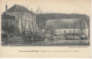 72 FRESNAY SUR SARTHE Moulin de la Coursure exploité par Th. Bodinier - Imagen 1 de 2