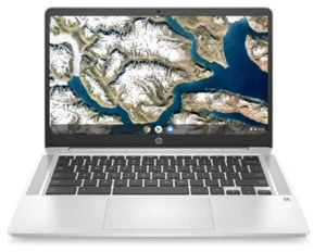 (Open Box) 14inch HP Chromebook Laptop (64GB HDD, Intel Celeron,4GB RAM) - Picture 1 of 8