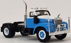 Brekina New Ho 1/87 Scale 2-Axle Mack B 61 Tractor Trailer Cab In Blue & White