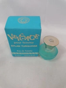 Versace Pour Femme DYLAN TURQUOISE Ladies/Women's Eau De Toilette Dab On EDT 5ml - Picture 1 of 3