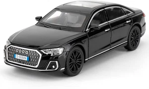 1/32 Audi A8 Modellino Auto Giocattolo Con Funzione Audio E Luce, Giocattolo per - Foto 1 di 7