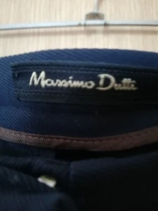 Massimo Dutti Marken-Freizeithose, Gr. 38, dunkelblau, sehr gut kombinierbar - Bild 1 von 8