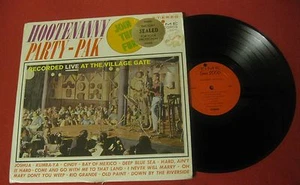 VARIOUS ARTISTS "HOOTENANNY PARTY-PAK" 1963 TIME STEREO S-2091 LP LQQQK!! - Picture 1 of 2