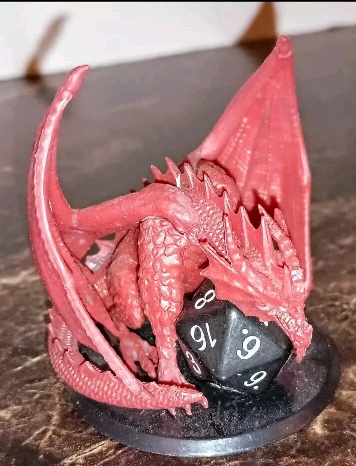 Nuevo Lote Juego de Tronos + D&D RED DRAGON Porta Dados Pieza de Juego🔥 Foto 1 de 4