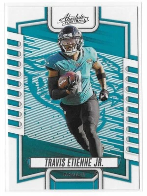2023 Absolute Football Base #56 Travis Etienne Jr. Jacksonville Jaguars NFL - Image 1 of 2