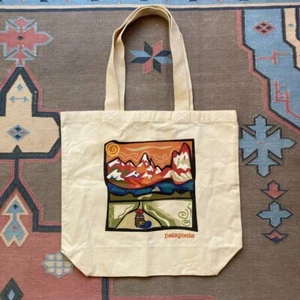 Patagonia Tote bag USED USA Auth Vintage Rare Authentic Japan - Picture 1 of 8