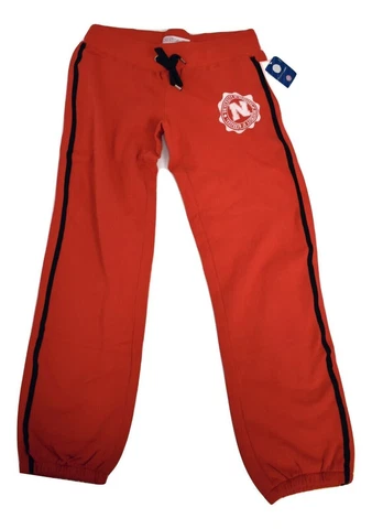 E5 Womens Nebraska Huskers Red Sweatpants NWT S Cover