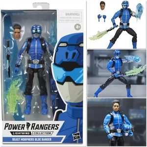 Power Rangers Lightning Collection Beast Morphers Blue Ranger Hasbro - Picture 1 of 10