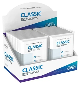 Ultimate Guard Classic Soft Sleeves Japanese Size Transparent 10 Packs (1000) - Imagen 1 de 1