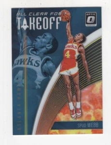 2018-19 DONRUSS OPTIC ALL CLEAR FOR TAKEOFF SPUD WEBB ATLANTA HAWKS #7 - Picture 1 of 1