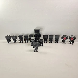 SKIBIDI TOILET MYSTERY Konvolut 16 Figuren, einige doppelt.  - Bild 1 von 6