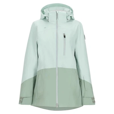 Obermeyer® Women's SIZE 4 First Chair Insulated Waterproof Jacket in Glacial Ice - Image 1 of 4