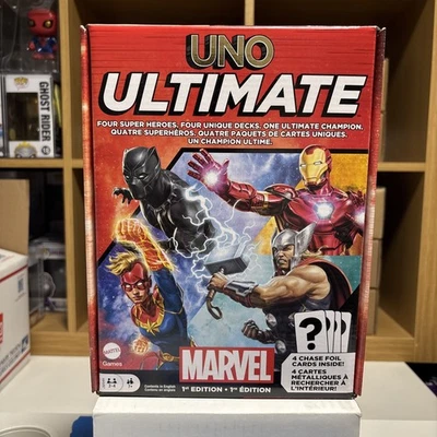 Uno Ultimate Marvel 4-Player Core Set Card Game - Image 1 of 2