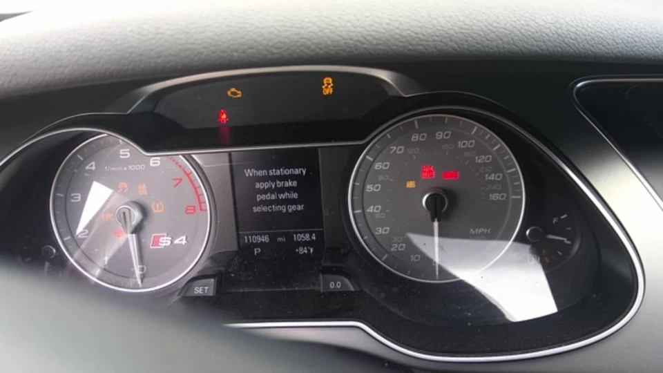 Panel de velocímetro multifunción pantalla Opt 9Q3 se adapta a 13-16 AUDI S4 5205222 Foto 1 de 3