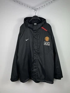 Chaqueta con capucha trasera vintage Nike Manchester United Track para hombre talla XL - Imagen 1 de 24
