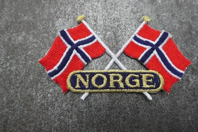 Norway Woven Cloth Patch Badge (L90S) - Image 1 of 2