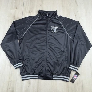 Oakland Raiders Jacke Medium Full Zip Bomber NFL Football Team Apparel Majestic - Bild 1 von 16